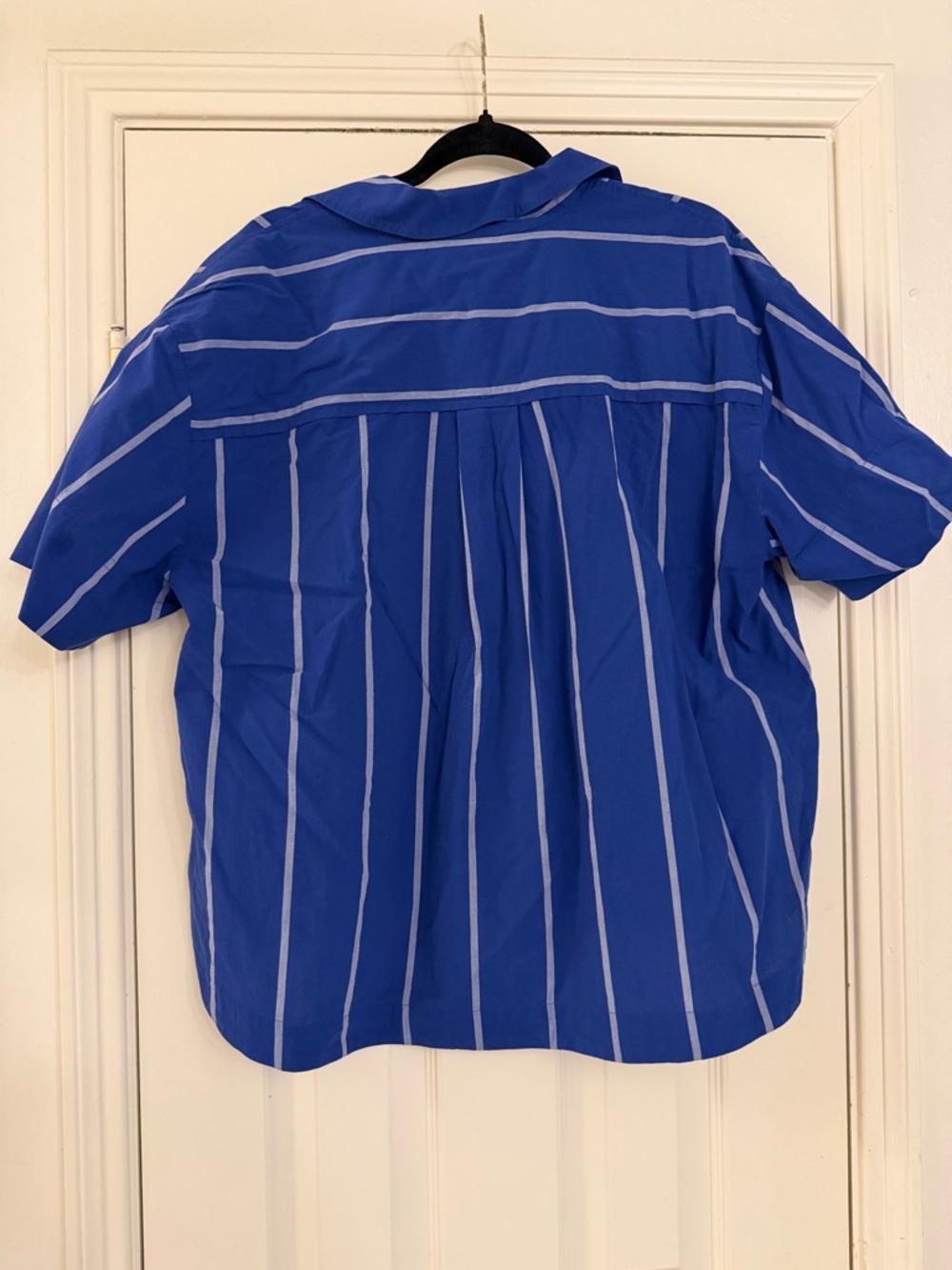 Madewell Oversized Boxy Button Up Top - Size Large - Picture 8 of 9
